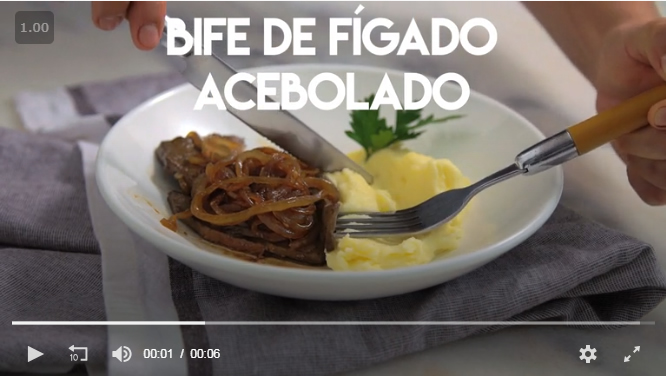 Bife de Fígado Acebolado